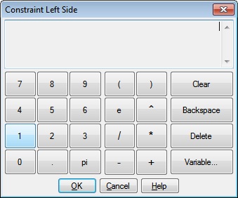 Constraint Side Dialog Graphic