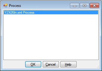 ProcessName Dialog Graphic