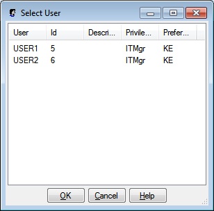 Select User Dialog Graphic